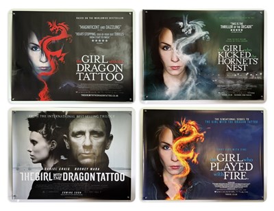 Lot 71 - THE GIRL WITH THE DRAGON TATTOO, THE GIRL WHO...