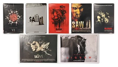 Lot 364 - SAW - A group of movie posters from the SAW...