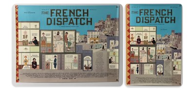 Lot 57 - THE FRENCH DISPATCH (2021) UK Quad and US...
