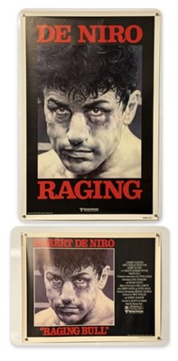 Lot 187 - RAGING BULL (1980) A US one sheet film poster...