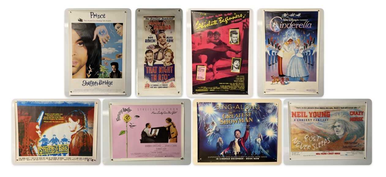 Lot 24 - A group of music / musical film posters...