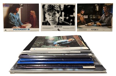 Lot 387 - A mixed selection of Horror movie lobby cards,...