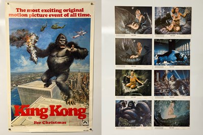 Lot 98 - KING KONG (1976) US one sheet, rolled together...