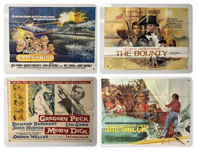 Lot 250 - A fleet of Ship-related film posters...