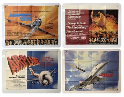 Lot 249 - Aviation based film posters comprising AIRPORT...
