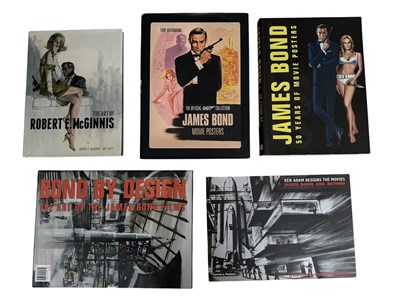 Lot 509 - THE ART OF BOND - A group of books on James...