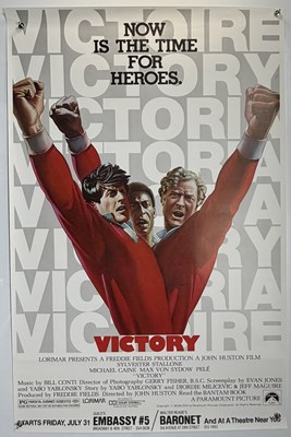 Lot 188 - VICTORY / ESCAPE TO VICTORY (1981) US Half...