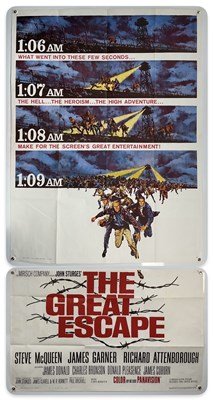 Lot 157 - THE GREAT ESCAPE (1963) US three sheet, Frank...