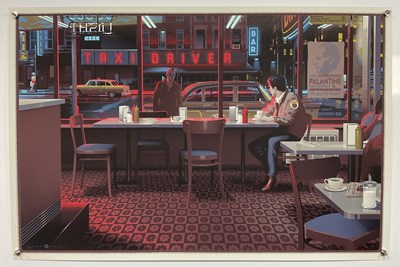 Lot 327 - TAXI DRIVER Alternative movie poster Laurent...