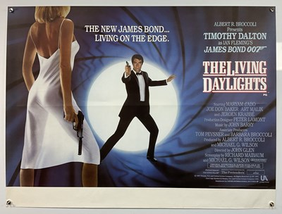 Lot 480 - JAMES BOND THE LIVING DAYLIGHTS (1987) UK Quad...