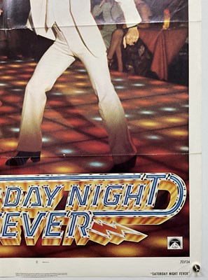 Lot 20 - SATURDAY NIGHT FEVER (1977) US one sheet,...