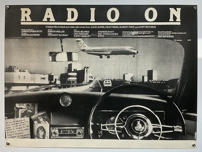Lot 30 - RADIO ON (1980) UK Quad film poster with...