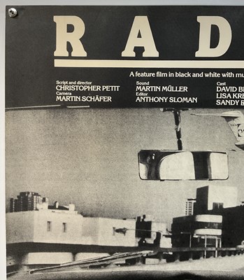 Lot 30 - RADIO ON (1980) UK Quad film poster with...