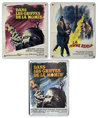 Lot 366 - A trio of French film posters comprising THE...