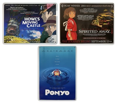 Lot 45 - STUDIO GHIBLI - A pair of UK Quad film posters...