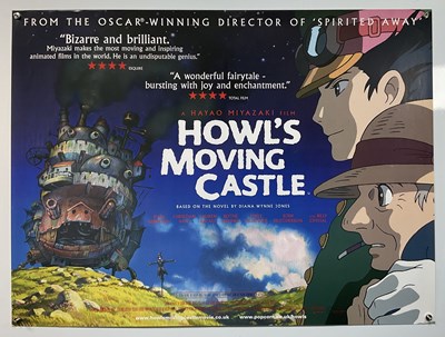Lot 45 - STUDIO GHIBLI - A pair of UK Quad film posters...