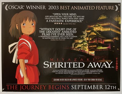 Lot 45 - STUDIO GHIBLI - A pair of UK Quad film posters...