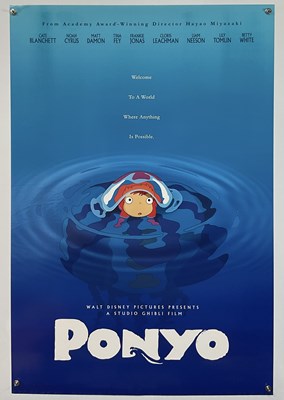 Lot 45 - STUDIO GHIBLI - A pair of UK Quad film posters...