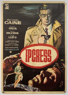Lot 332 - THE IPCRESS FILE (1965) Spanish one sheet film...
