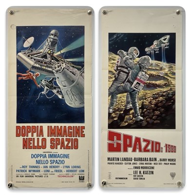 Lot 275 - A pair of Italian Locandina's for the sci-fi...