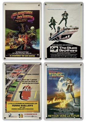 Lot 305 - A quartet of Belgian film posters for iconic...