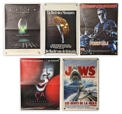 Lot 370 - A group of 5 Horror French petite / Belgian...
