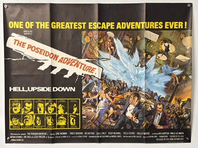 Lot 208 - THE POSEIDON ADVENTURE (1972) UK Quad film...