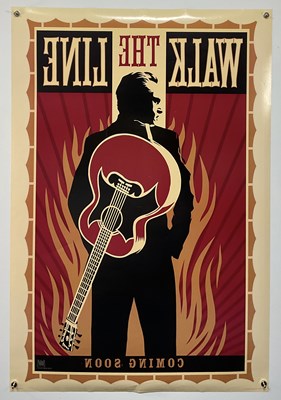 Lot 19 - WALK THE LINE (2005) International one sheet...