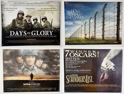 Lot 148 - A small group of war film posters comprising...