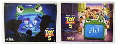Lot 39 - TOY STORY 5 (2026) UK Quad film poster 2...