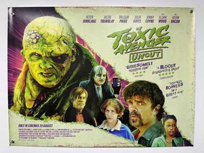 Lot 412 - THE TOXIC AVENGER (2025) UK Quad film poster,...