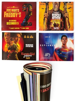 Lot 297 - A collection of Film posters from 2025...