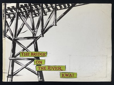 Lot 153 - THE BRIDGE ON THE RIVER KWAI (1957) A deluxe...