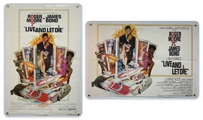 Lot 460 - LIVE AND LET DIE (1973) A US one sheet...
