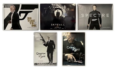 Lot 486 - A group of film posters for every James Bond...