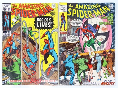 Lot 125 - AMAZING SPIDER-MAN #89 & 91 - (2 in Lot) -...