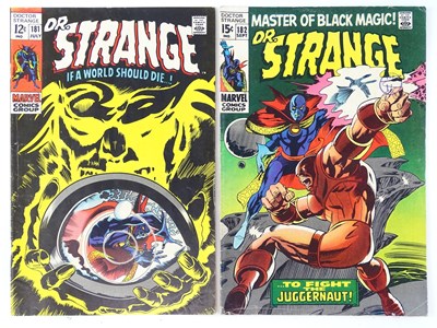 Lot 140 - DOCTOR STRANGE #181 & 182 - (2 in Lot) - (1969...