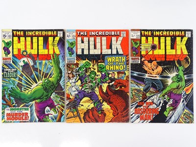 Lot 145 - INCREDIBLE HULK #123, 124, 125 - (3 in Lot) -...
