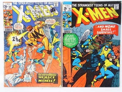 Lot 165 - UNCANNY X-MEN #69 & 70 - (2 in Lot) - (1971 -...