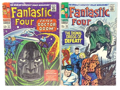 Lot 170 - FANTASTIC FOUR #57 & 58 - (2 in Lot) -...