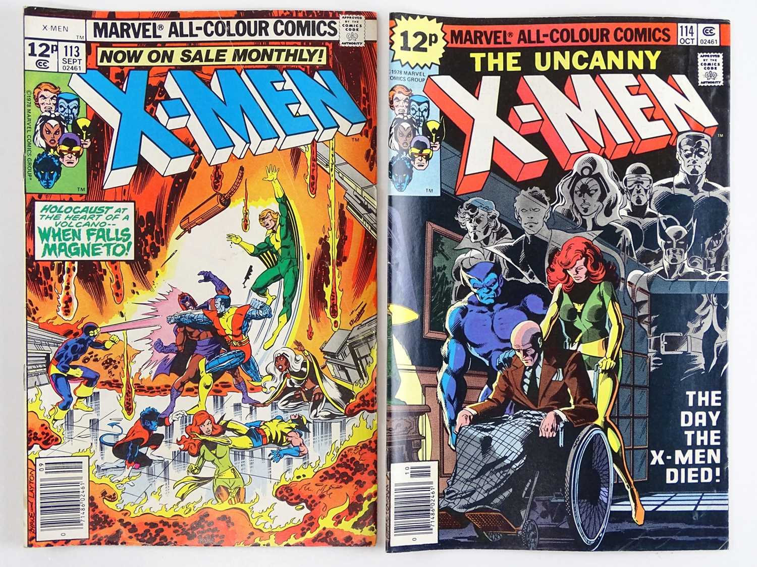 Lot 18 - UNCANNY X-MEN #113 & 114 - (2 in Lot) - (1978 -...