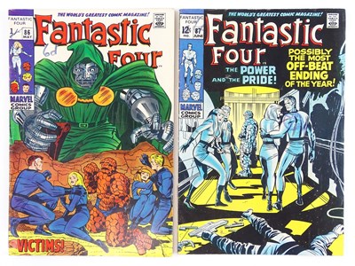 Lot 180 - FANTASTIC FOUR #86 & 87 - (2 in Lot) - (1969 -...