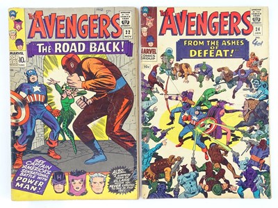 Lot 194 - AVENGERS #22 & 24 - (2 in Lot) - (1965/66 -...