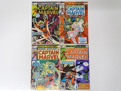 Lot 2 - MARVEL SPOTLIGHT: CAPTAIN MARVEL #1, 2, 3, 4 -...