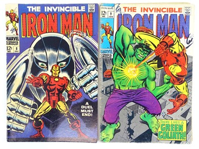 Lot 211 - IRON MAN #8 & 9 - (2 in Lot) - (1968/69 -...