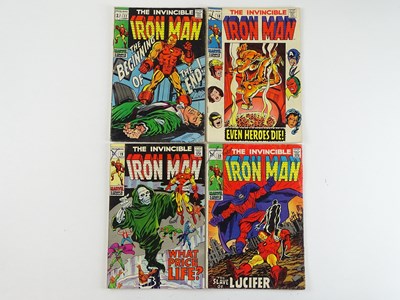 Lot 215 - IRON MAN #17, 18, 19, 20 - (4 in Lot) - (1969 -...