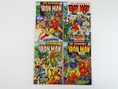 Lot 217 - IRON MAN #25, 26, 27, 28 - (4 in Lot) - (1970 -...