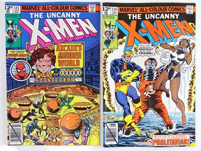 Lot 22 - UNCANNY X-MEN #123 & 124 - (2 in Lot) - (1979 -...