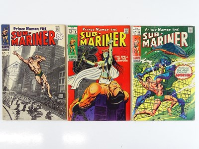 Lot 231 - SUB-MARINER #7, 9, 10 - (3 in Lot) - (1968/69 -...