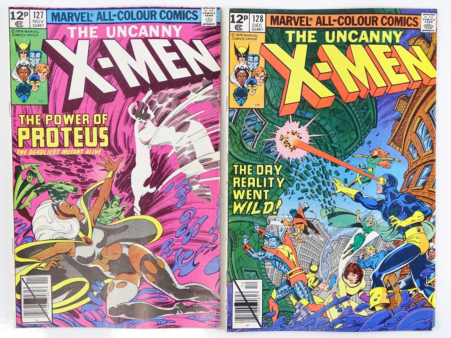Lot 25 - UNCANNY X-MEN #127 & 128 - (2 in Lot) - (1979 -...